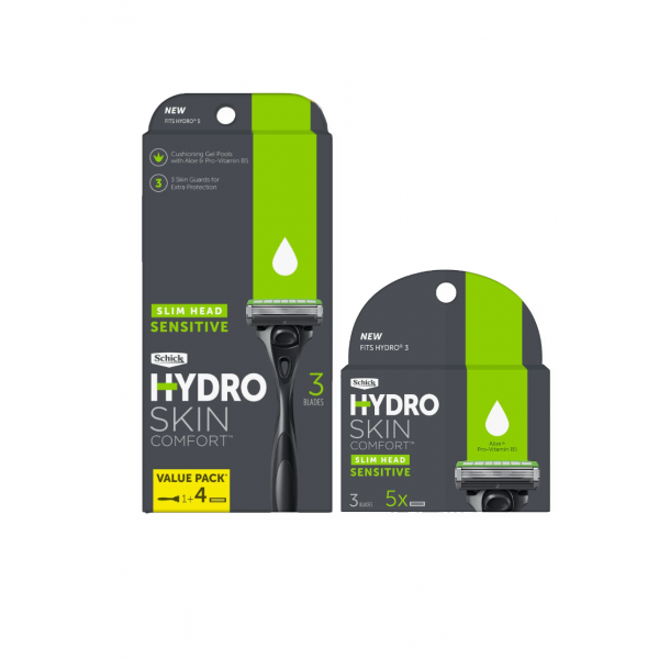 Бритвенный станок Schick Hydro 3 Comfort Sensitive Slim
